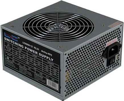 Furnizues energjie LC-Power LC600H-12 V2.31, 600 W, Aktiv, 24 A, 20 A, 20 A, 24 A, i zi