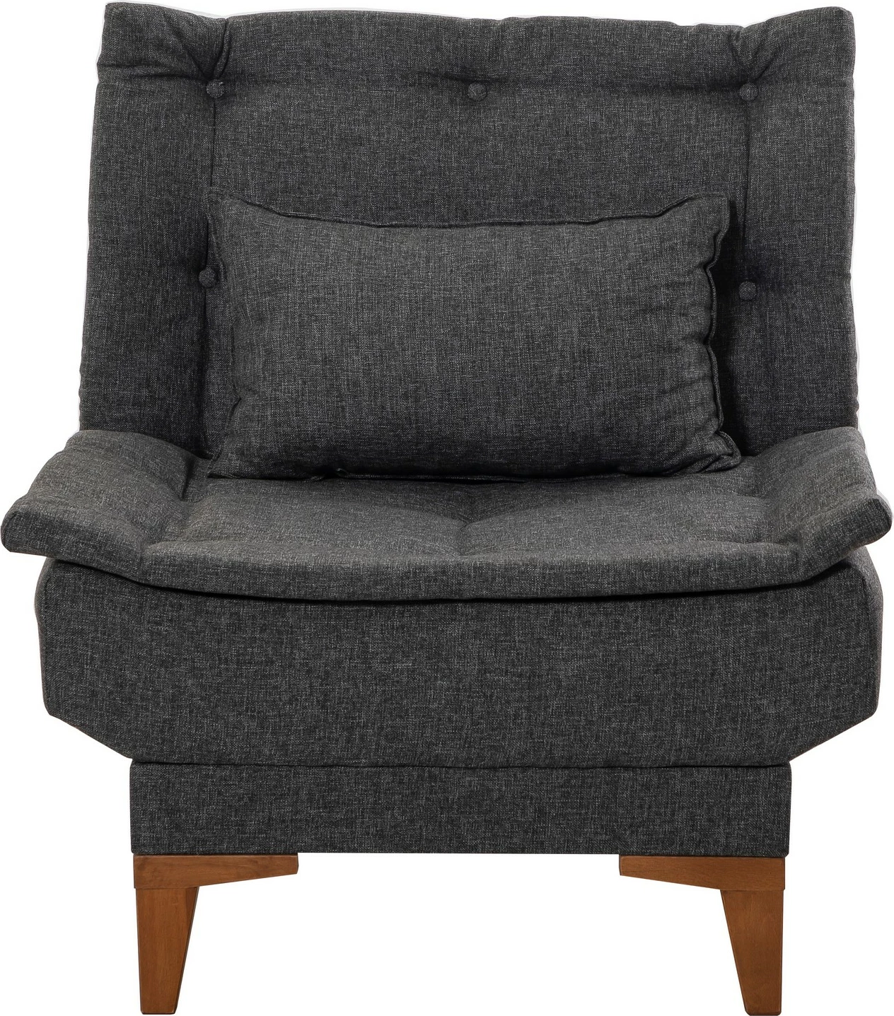 Karrige krahu Atelier del Sofa, Santo, ngjyrë antracit