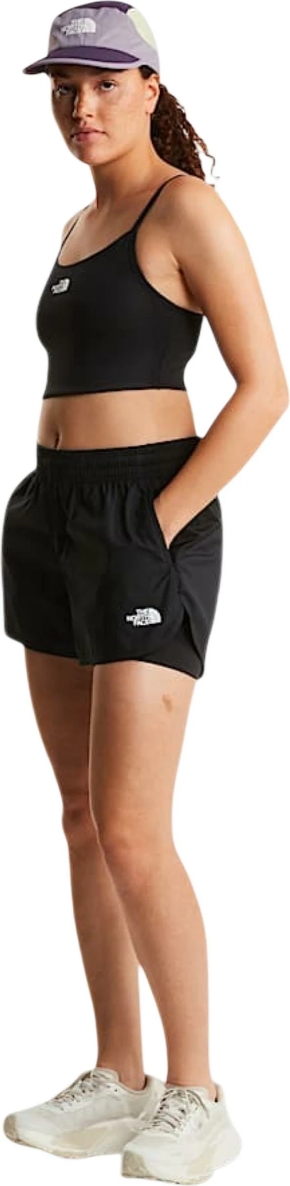 Shorce për femra The North Face W Flex 2 in 1 Short NF0A8FBW, të zeza [Madhësia: XL]