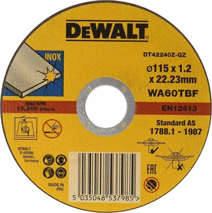 Disk prerës DeWalt DT42240Z 115x1.2x22.23mm (1 copë)