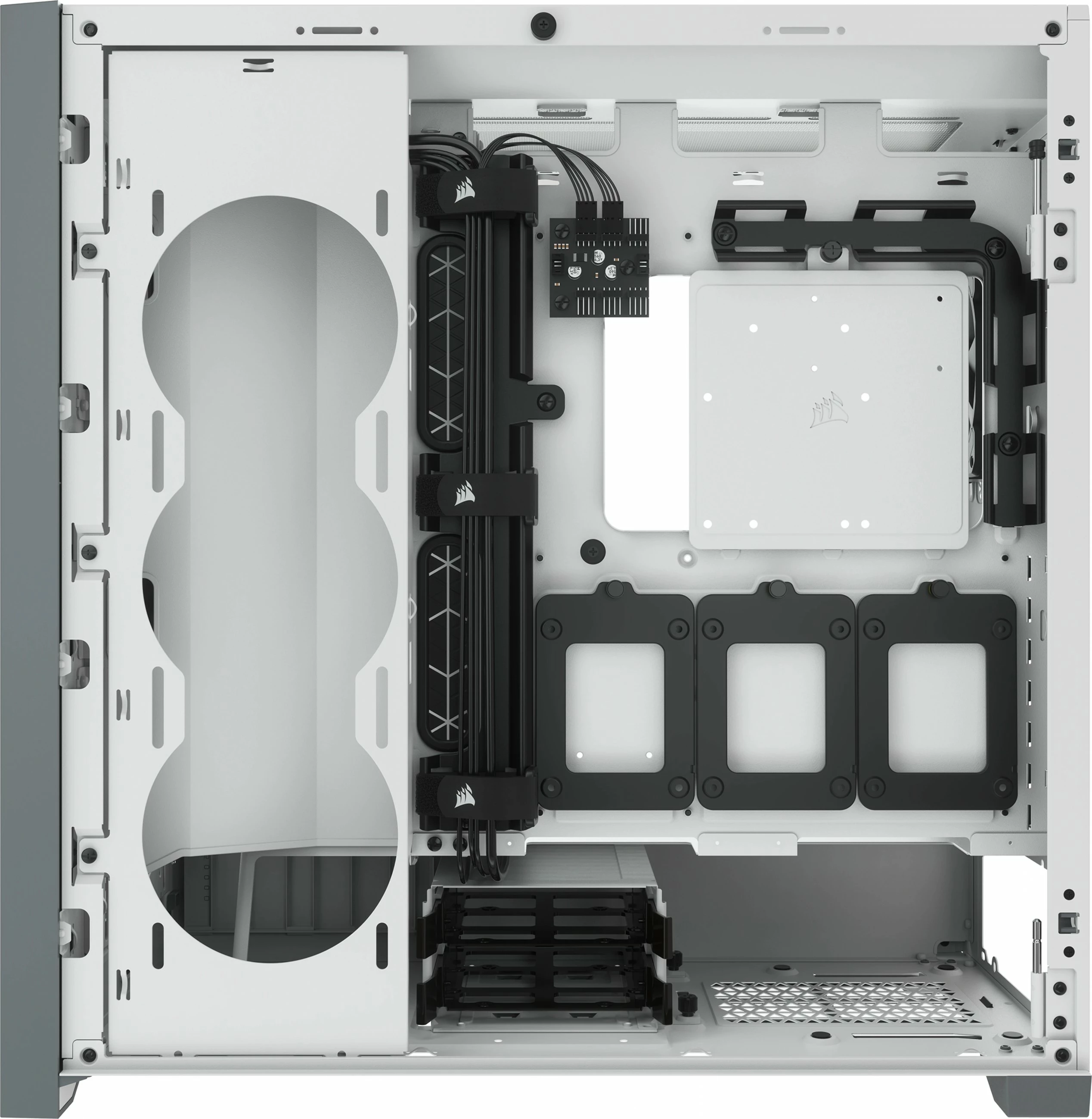 Kasë Corsair 5000D AIRFLOW, Midi Tower, ATX/EATX/micro ATX/Mini-ITX, e bardhë