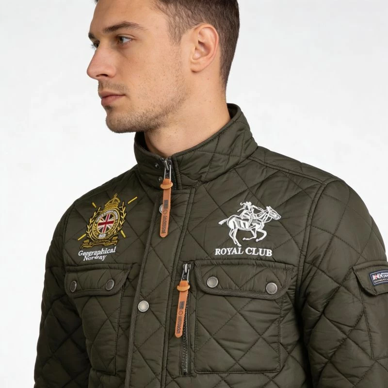 Jakne për meshkuj Geographical Norway, kaki [Madhësia: L]