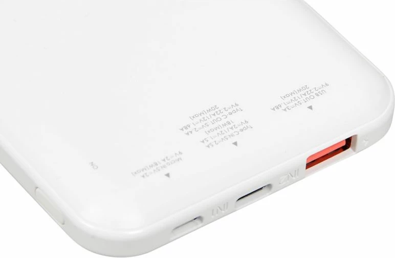 Power bank iBox PB10 10000 mAh, e bardhë