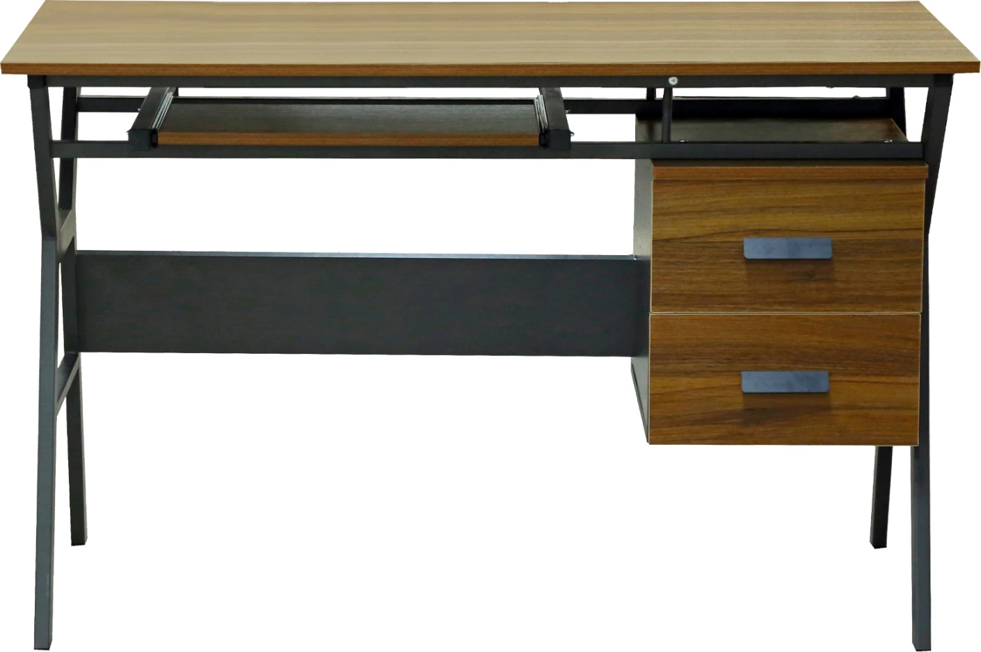 Tavolinë FH2130.03, ngjyrë arre-gri, 120X60X76