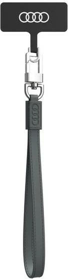Litar për celular Audi Universal, 28cm x 10mm, lëkurë ekologjike, Gri