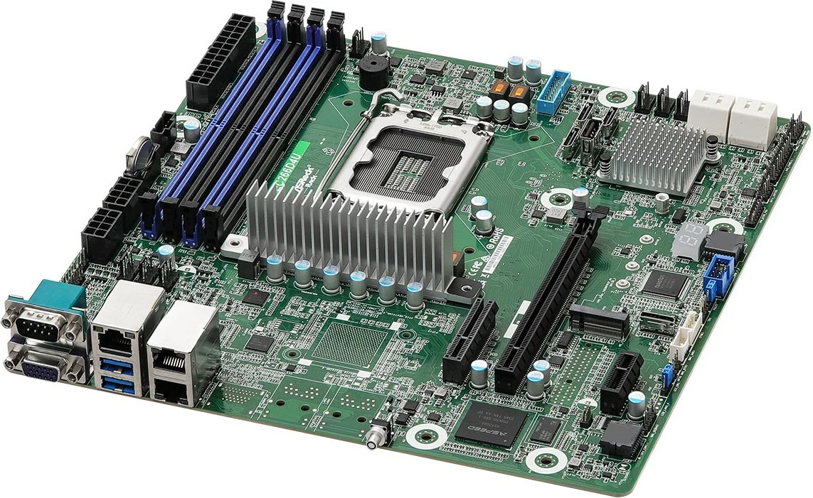 Pllakë amë Asrock EC266D4U, Intel C266, LGA 1700, micro ATX