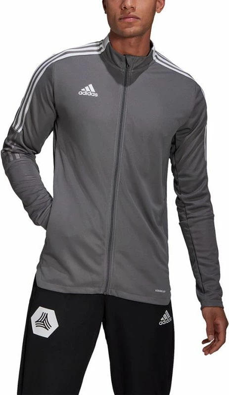 Duks adidas Tiro 21 Track për meshkuj, gri [Madhësia: XS]