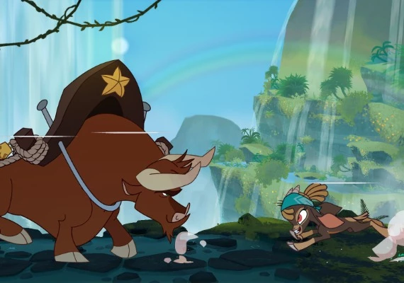 Them's Fightin' Herds - Character/Stage: Texas DLC Global