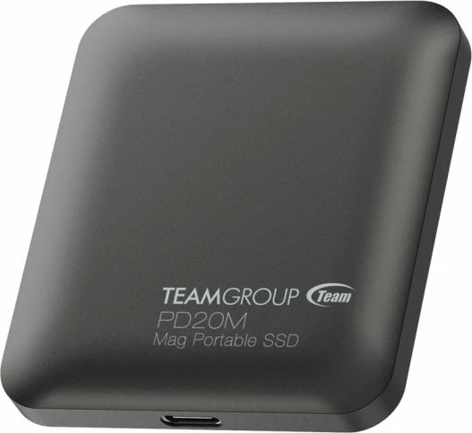 SSD portativ TEAMGROUP PD20M 1TB 2000MB/s USB-C, gri