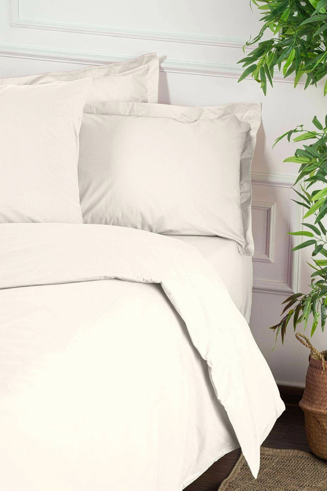 Set mbulesë për jorgan Super King, krem, L'Essentiel Linge de Maison