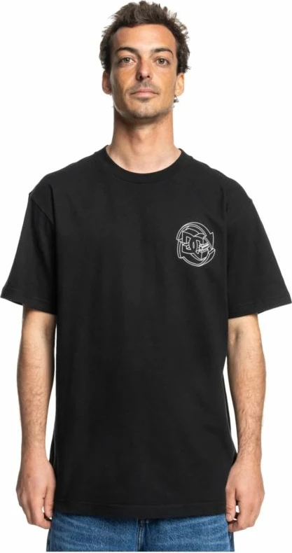 Maicë DC për meshkuj, e zezë