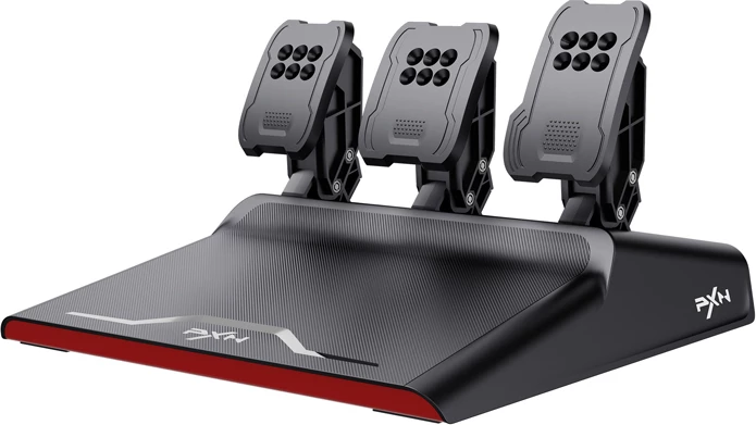 set gaming timon + pedale PXN V10 Pro 3.2Nm direct-drive timon 270 mm 17 butona USB për PC/PS4/Xbox me kapëse montimi set
