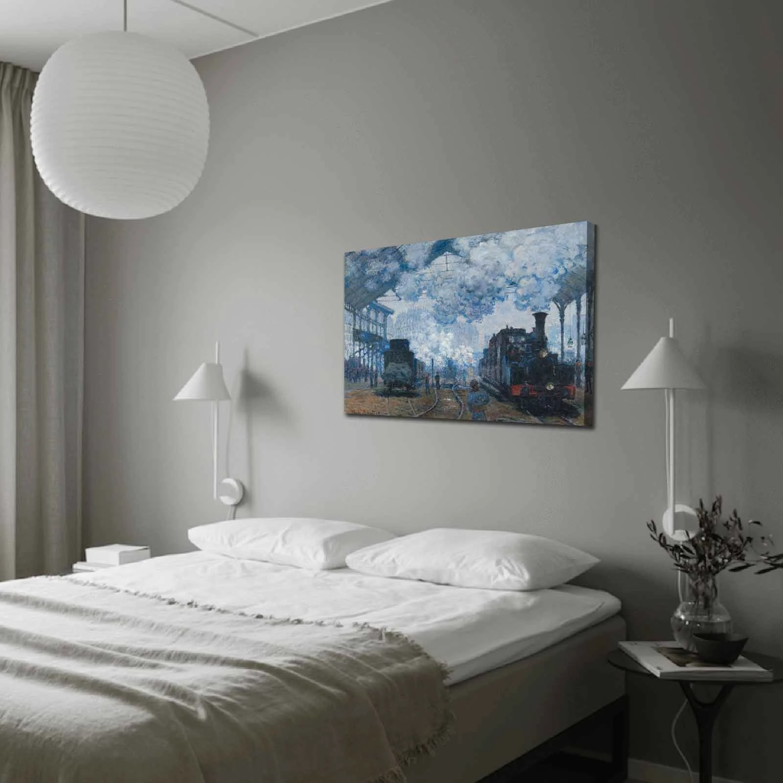 Pikturë dekorative në kanavacë, Wallity, 70100FAMOUSART-005, shumëngjyrëshe, 70x100cm