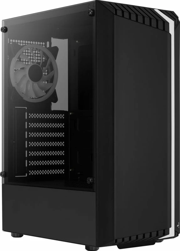 Kasa kompjuteri Aerocool BIONIC-G-BK-v2 RGB, e zezë