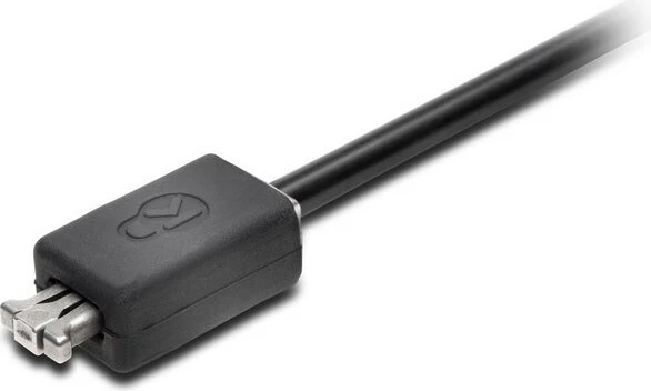 Kensington MiniSaver Lock, 1.8 m, çelës, çelik karboni, e zezë