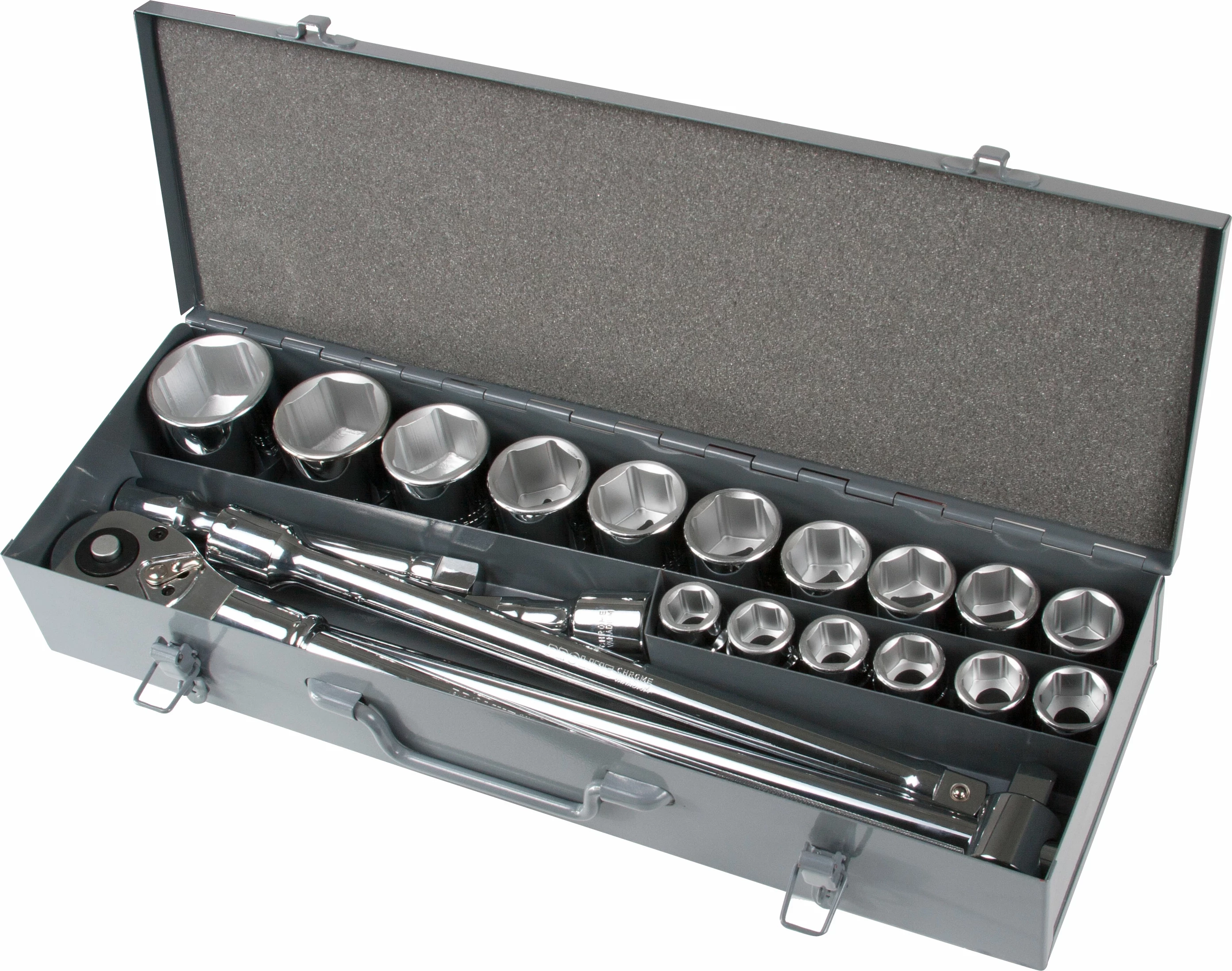Set çelësash soket PROLINE 18811 3/4\" 15 copë 19-50 mm