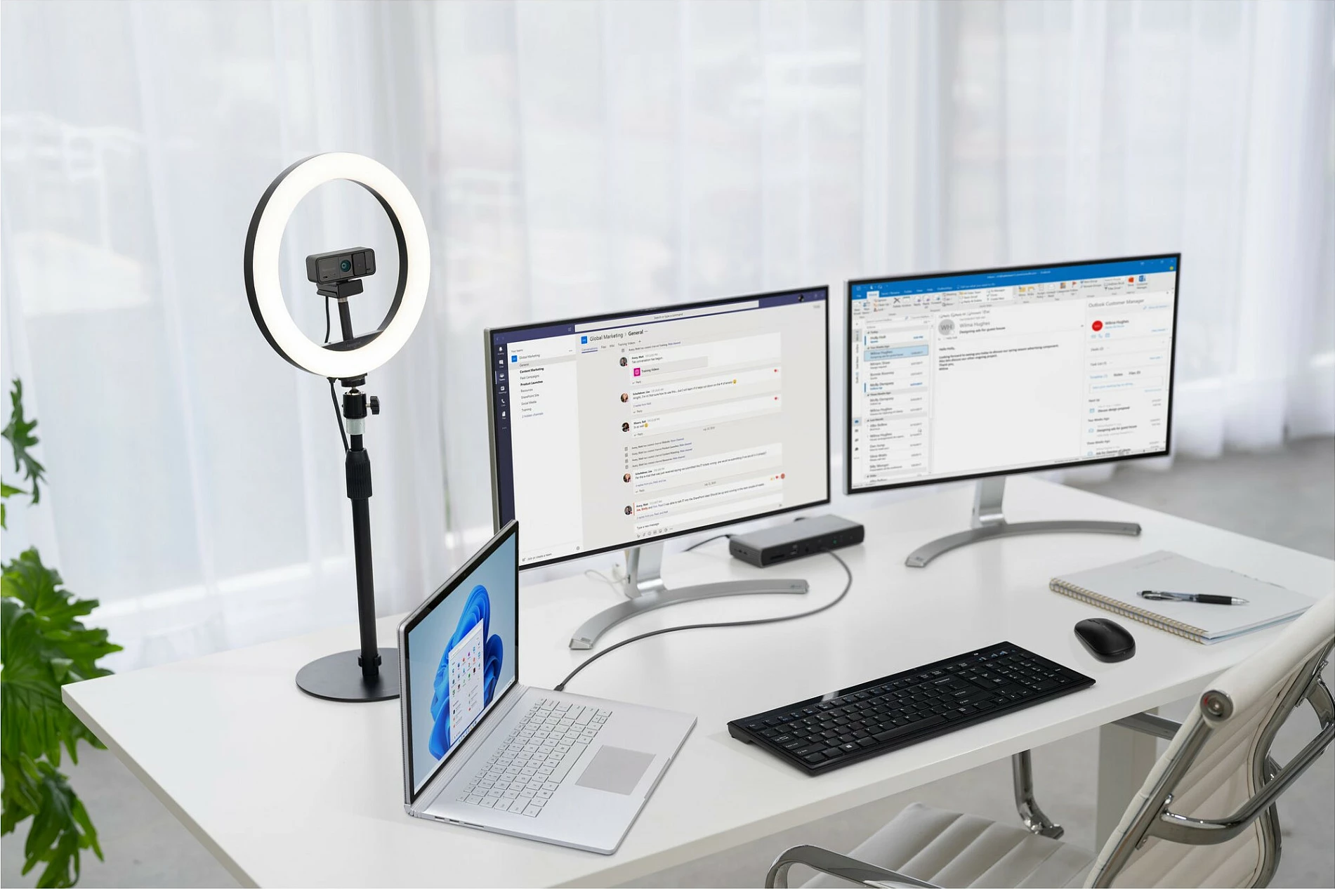 Webcam Kensington W1050, 1080p, Fokus i Fiksuar, Kënd i Gjerë