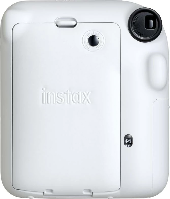 kamerë instant FUJIFILM Instax Mini 12, selfie mirror, close-up mode, auto exposure/flash, e bardhë, set me rrip dore dhe bateri