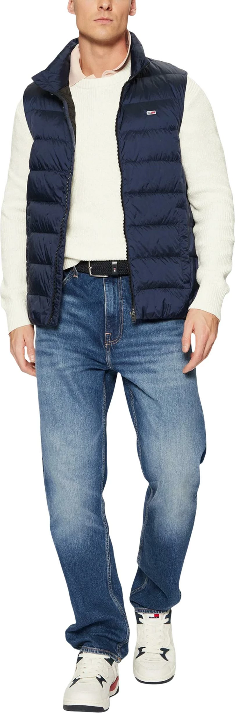 Jelek për meshkuj Tommy Hilfiger Jeans TJM LT DOWN EXT DM0DM20663, i kaltër [Madhësia: M]