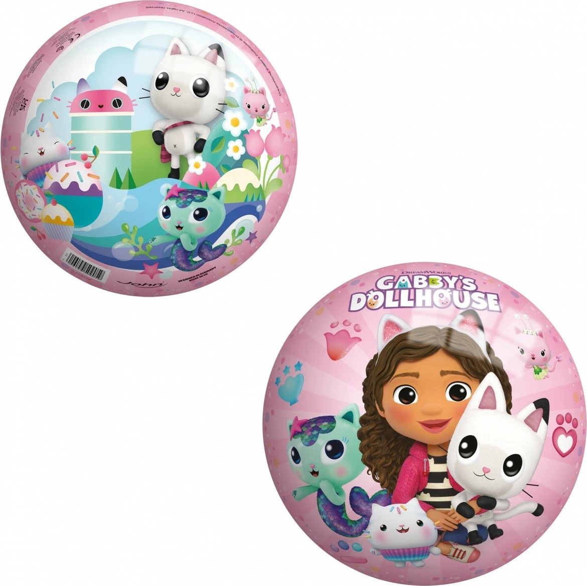 Top plastik Simba Gabby's Dollhouse 23 cm, dekorativ, rozë