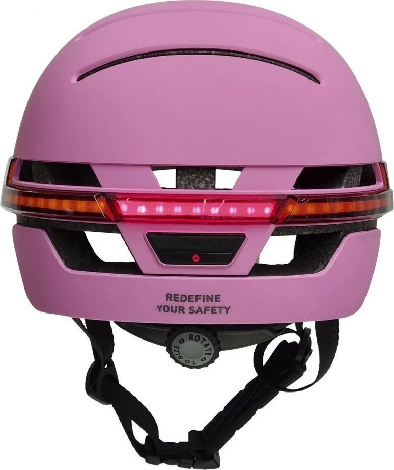 Helmetë smart urbane Livall BH51M Neo, Bluetooth LED/SOS, M 54-58cm, rozë, set me telekomandë
