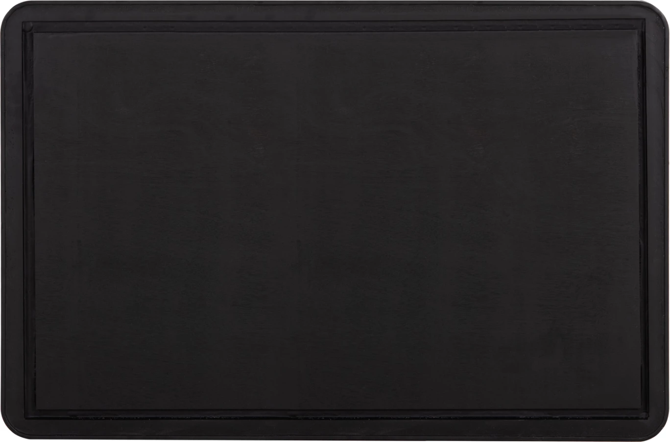 Sipërfaqe tavoline drejtkëndëshe prej guri të sinterizuar FH6656.03, dekor mermeri të zi, kornizë alumini e zezë, 120x80 cm