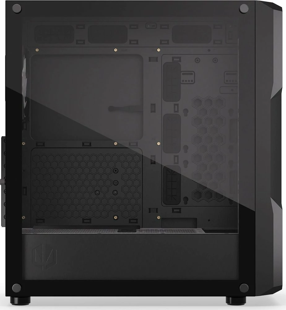 Kasë Endorfy Regnum 400 ARGB (EY2A009) Midi Tower ATX, panel xhami i temperuar, 4x 120mm PWM ARGB fan, e zezë