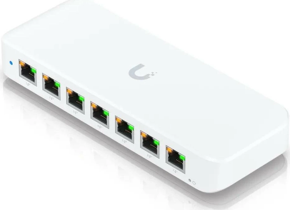 Switch Ubiquiti USW-ULTRA, 8 porte, 7 PoE, manageable