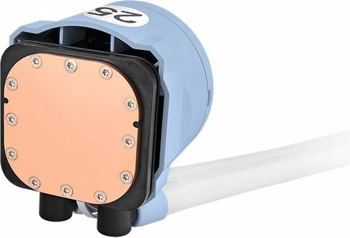 Ftohës me ujë Thermaltake TH360 V2 Ultra ARGB, 3 ventilatorë, ekran LCD, 360mm, kaltër