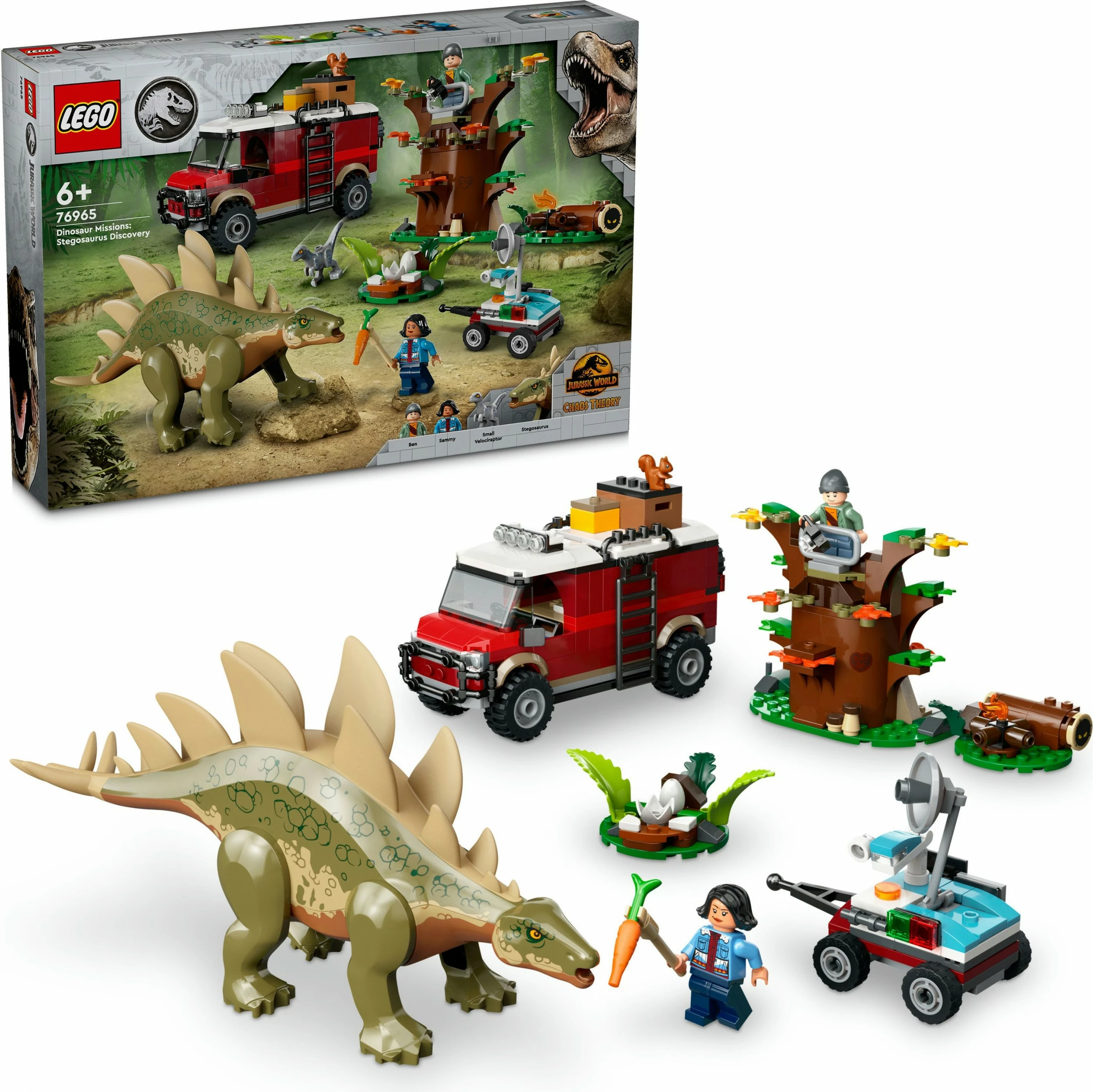 Set ndërtimi LEGO Jurassic World 76965, 420 pjesë, multikolor