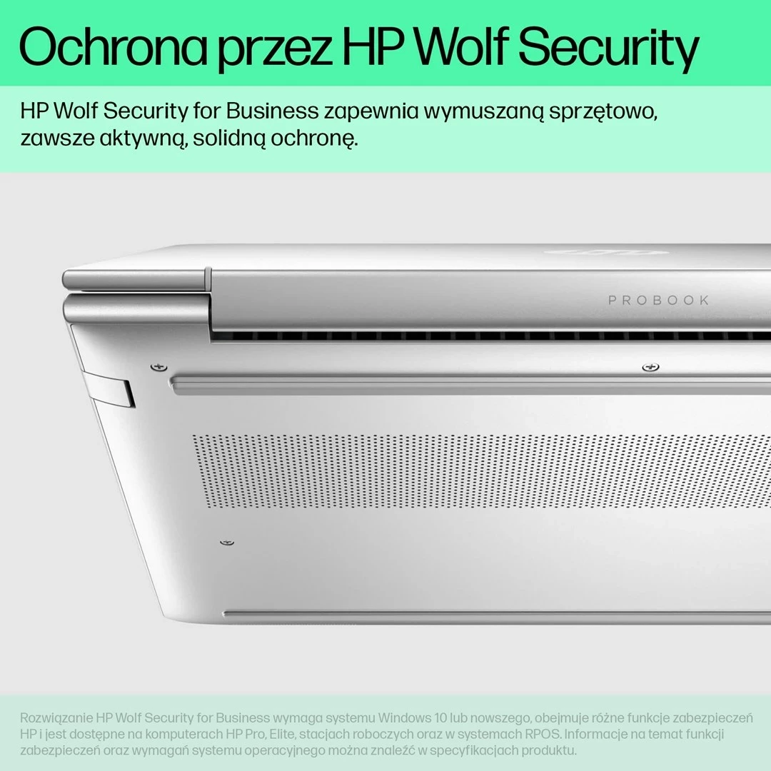 Laptop HP ProBook 460 G11, Intel Core Ultra 5 125U, 16", 16 GB RAM, 512 GB SSD, Argjendtë