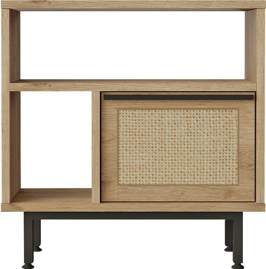 Tavolinë anësore Hanah Home, On6-Su, ngjyrë arr dhe lis