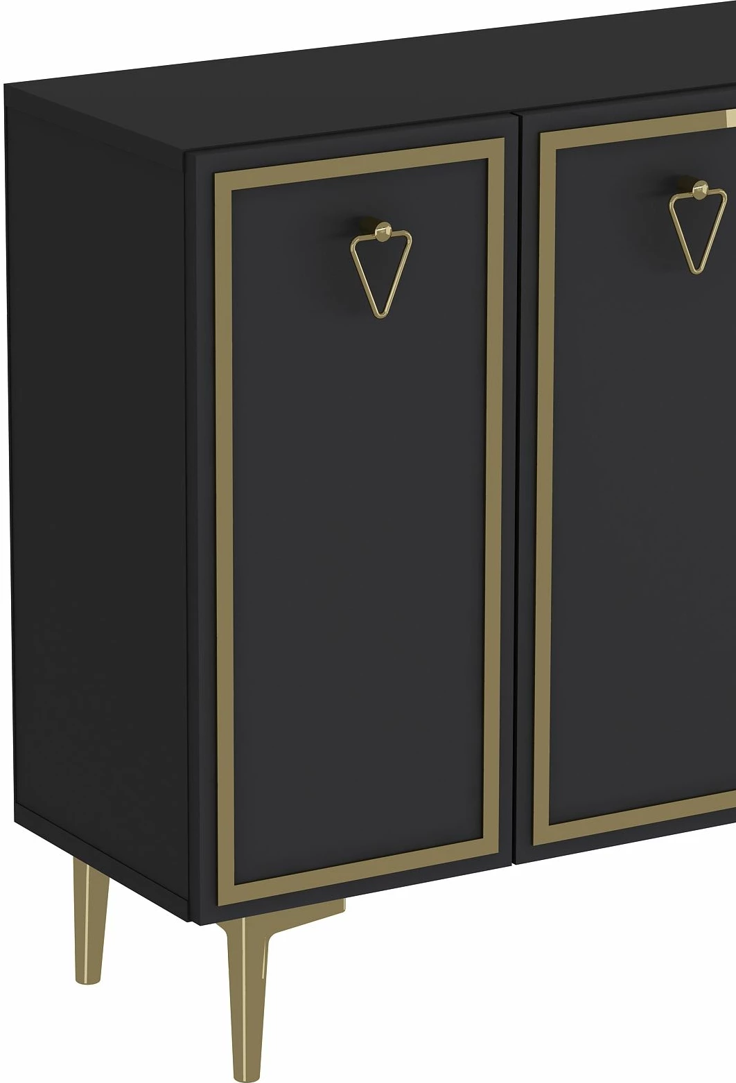 Konsol Skye Decor, anthracite, gold, 8160KM-1