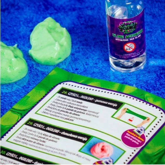 Set shkencor Lisciani Crazy Science Slime Kameleon, 50 ngjyra, për fëmijë