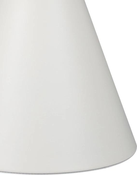 Tavolinë anësore Coozlin, mermer i bardhë sinterizuar, metal i bardhë, D50x50cm