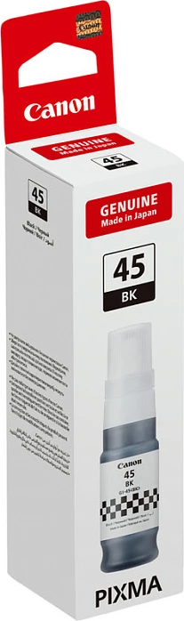 Bojë printeri Canon GI-45BK, 70 ml, 3000 faqe, për MAXIFY GX1040/GX2040, e zezë