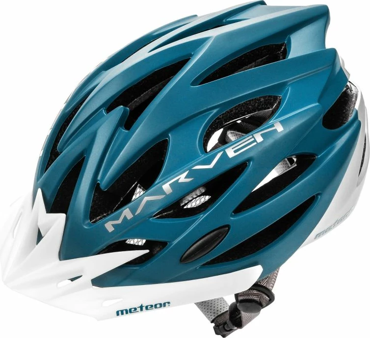 Helmetë biçiklete Meteor Marven 24781, kaltër/gri [Madhësia: Standarde]