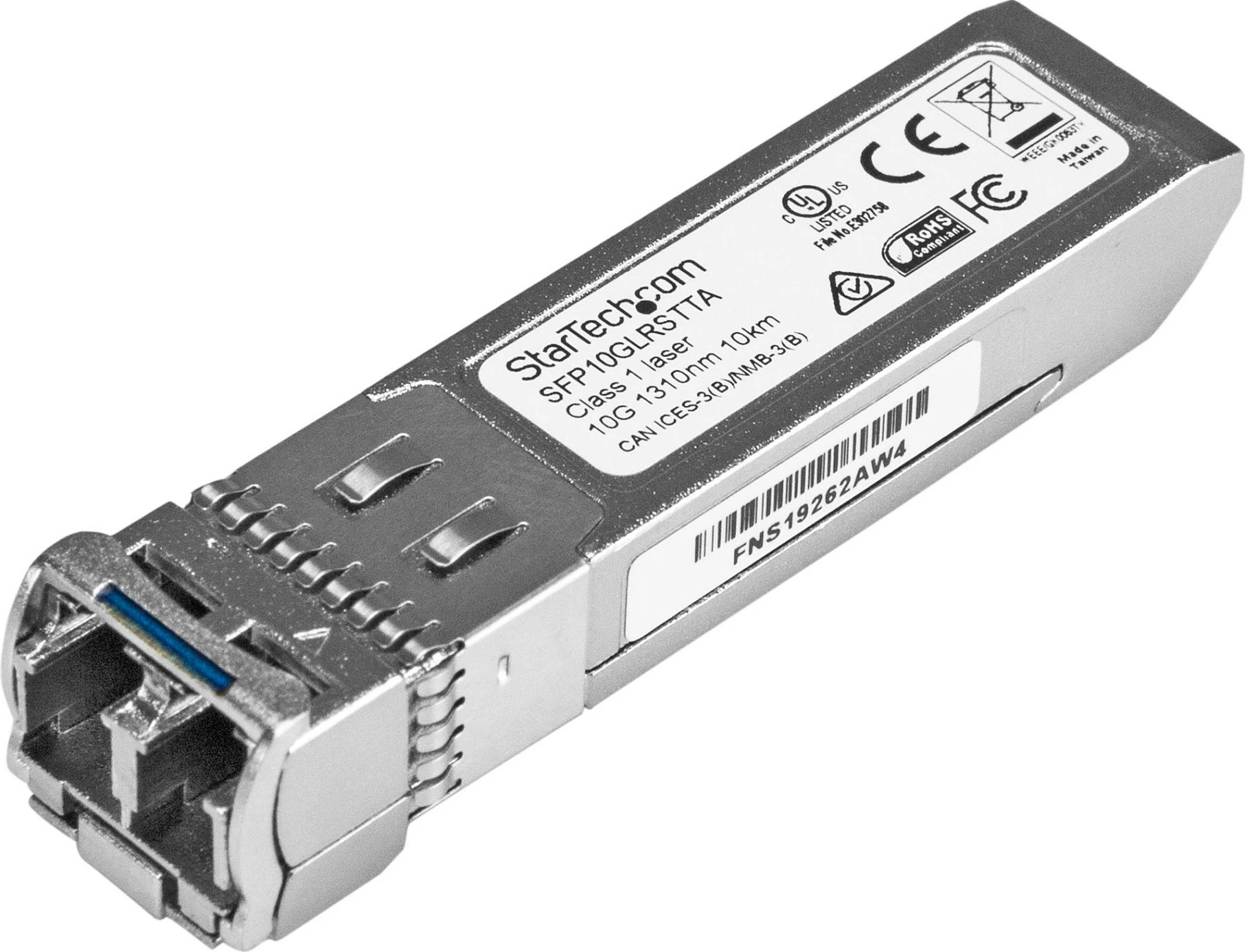 Modul SFP+ StarTech SFP-10G-LR-S, 10GbE 10GBASE-LR, LC, Single-Mode 10km, argjend