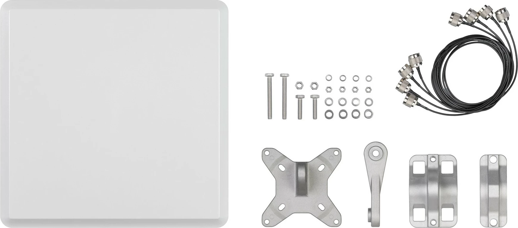 Antenë sektoriale LANCOM AirLancer ON-Q30, 10 dBi, 2.4-5.875 GHz, N-type, gri e çelët