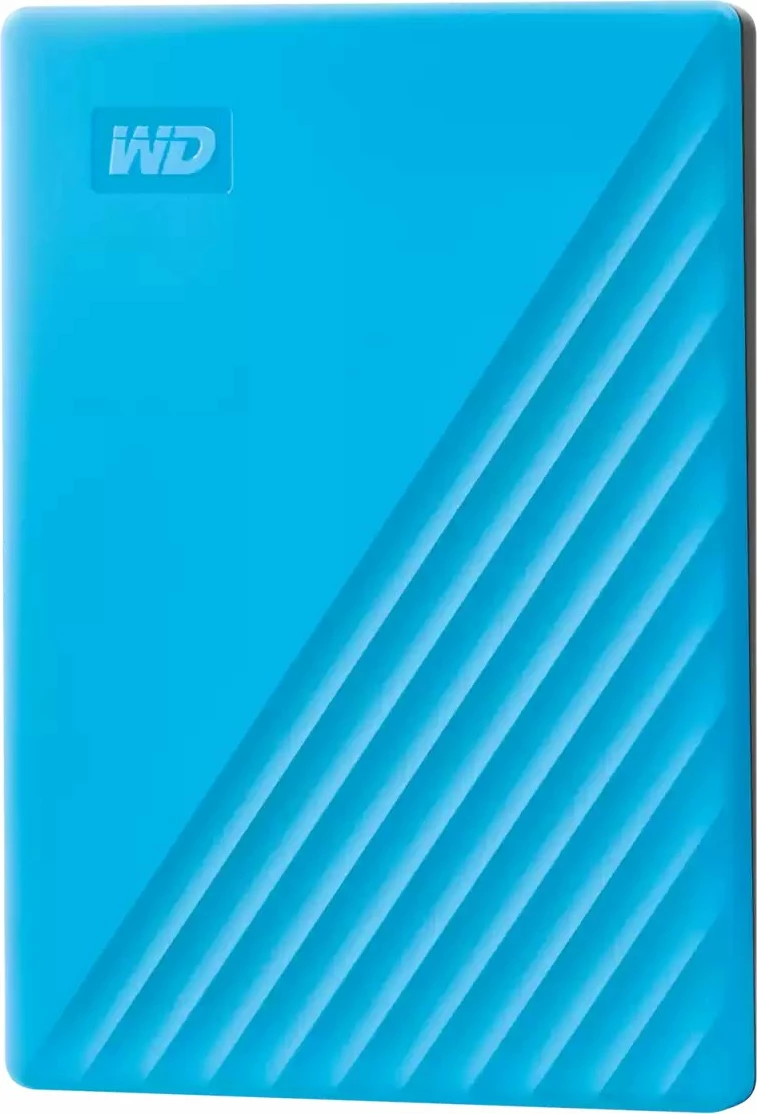 Disk i jashtëm HDD WD My Passport 6TB USB 3.2 (WDBR9S0060BBL-WESN), blu 4