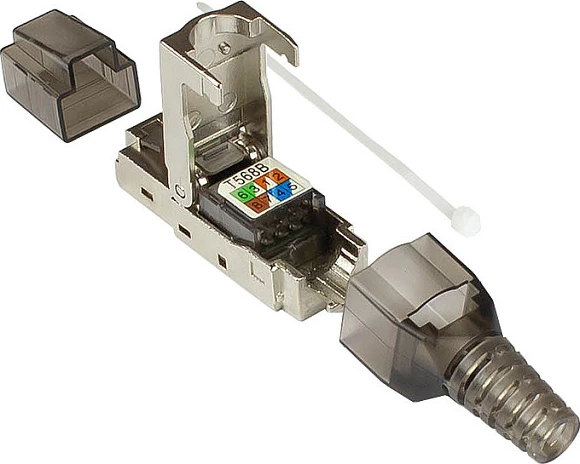 Konektor RJ45 GoodConnections Cat 6A, feldkonfektionierbar