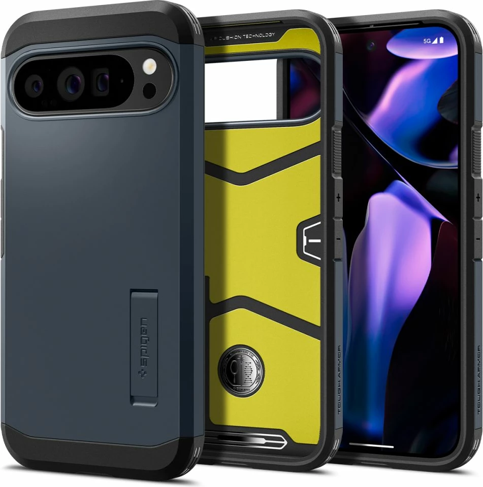 Mbështjellës Spigen Tough Armor për Google Pixel 9 Pro XL, graphite