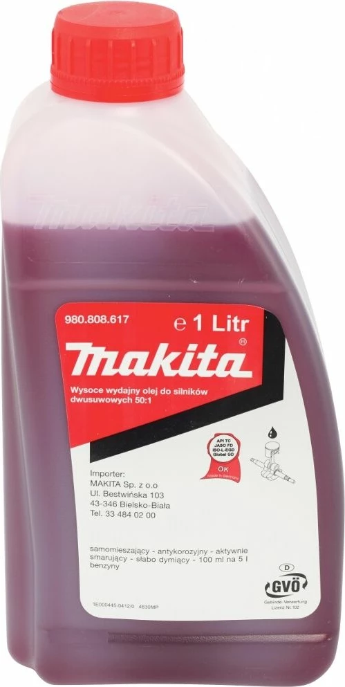 Vaj për motor 2-takt Makita 980808617 1L