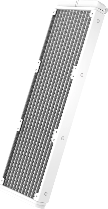 Ftohje me ujë për procesor, Darkflash, DH360D White v2, radiator 360 mm me 3x120 mm PWM, ARGB, ekran i segmentuar, për Intel/AMD, e bardhë