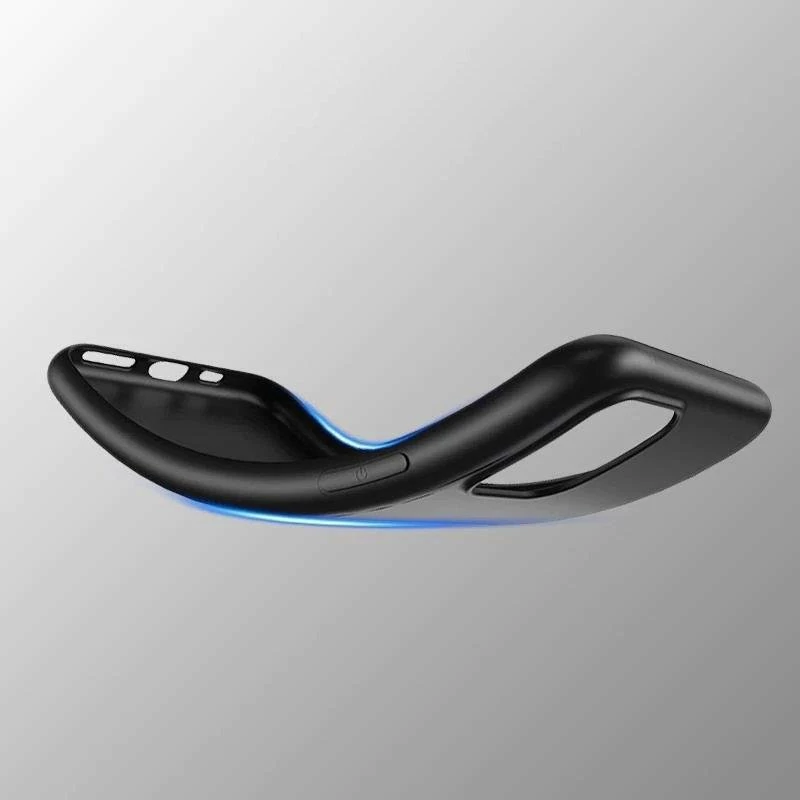 Mbështjellës Hurtel për iPhone 11, TPU gel, i zi