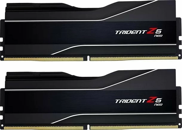 RAM Memorje G.Skill Trident Z5 Neo F5-6000J3038F16GX2-TZ5N DDR5 32GB (2x16GB) 6000MHz CL30 UDIMM, e zezë, set 2 copë