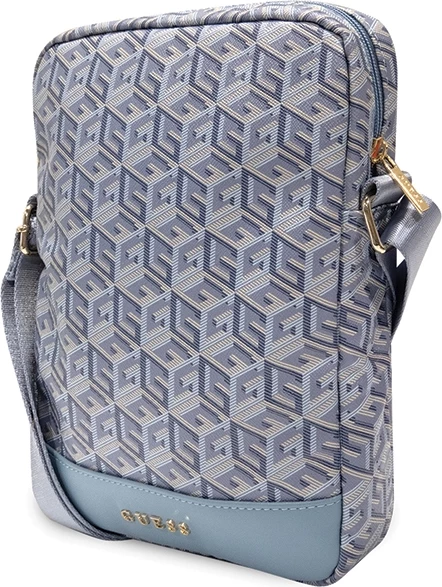Çantë tabletë Guess GCube Stripe, për 10 inç, Blu