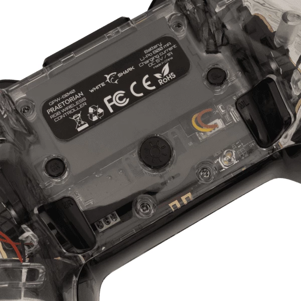 Kontroller Gaming White Shark, Wireless, Praetorian