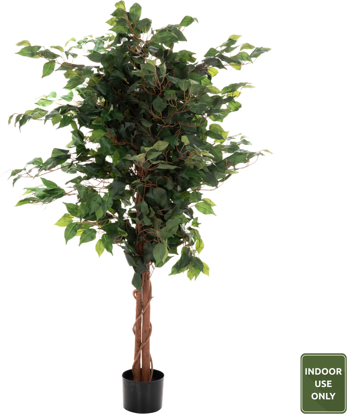 Bimë sintetike dekorative, FH7992, pemë Banyan në vazo, 136H cm