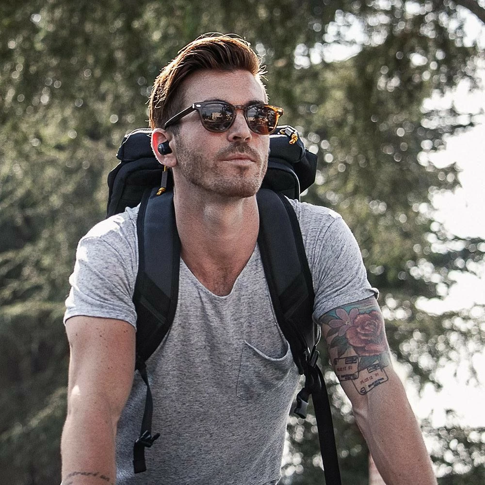 Kufje JLAB Audio JBuds Air TWS, Bluetooth, me kuti karikimi, të zeza